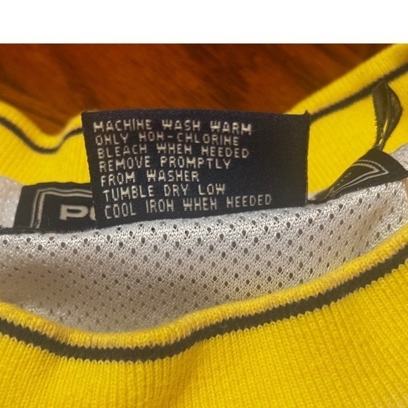 Polo Sport Ralph Lauren Pullover Jacket Windbreaker Mens Size L White Yellow - Picture 4 of 10